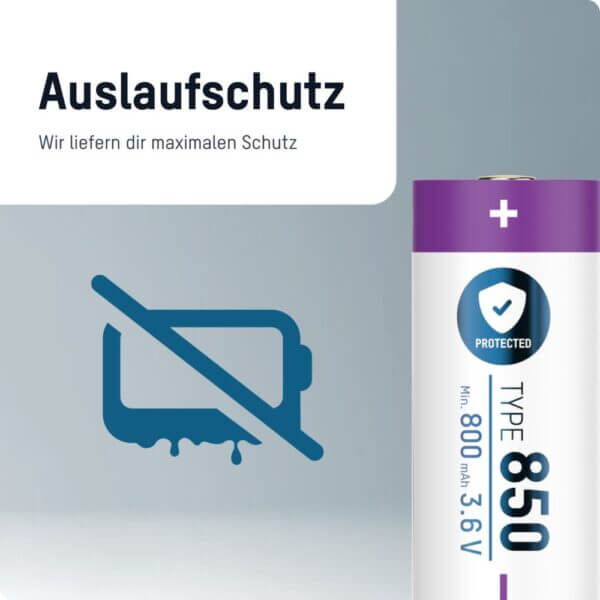 ANSMANN 16340 / RCR123 USB-C battery – charging and product information
