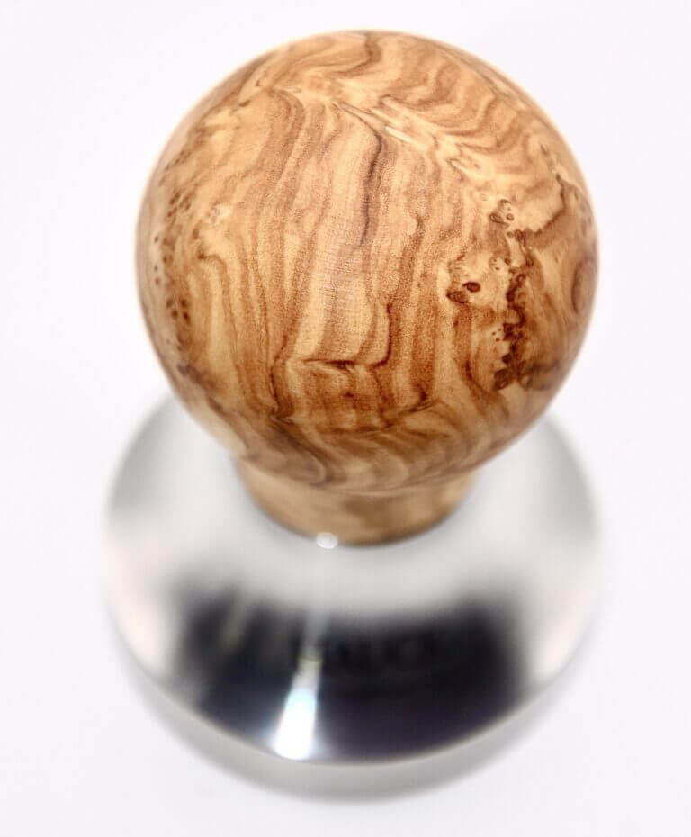 Hauck Tamper Premium Line Rune Kona Wild Olive Wood, special edition, handle