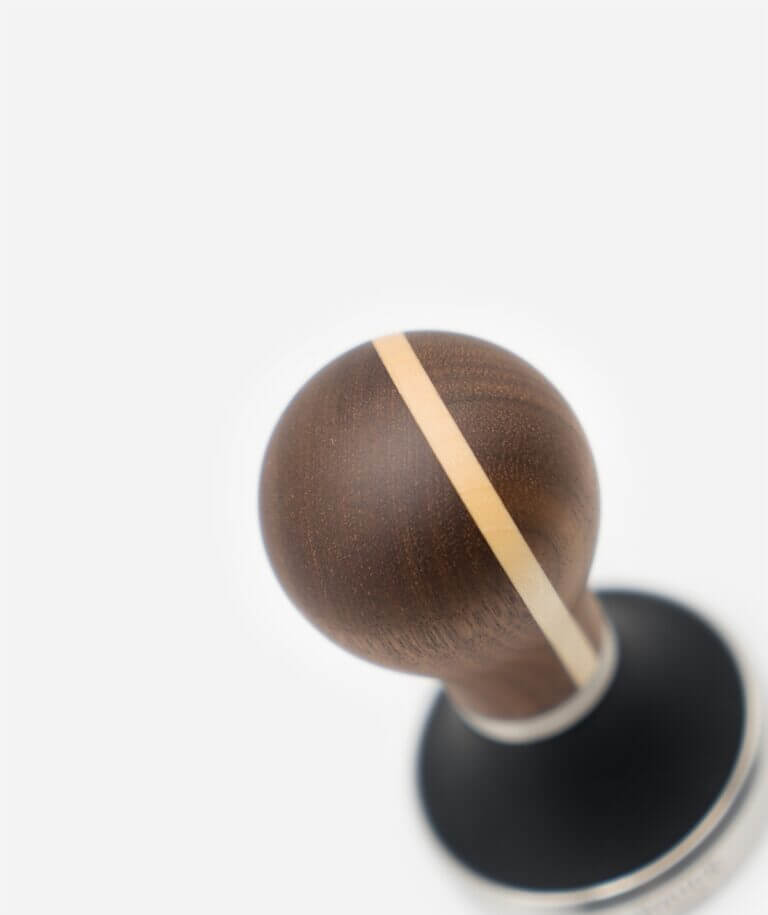 Hauck Tamper Barista Line Rune Nut Topside