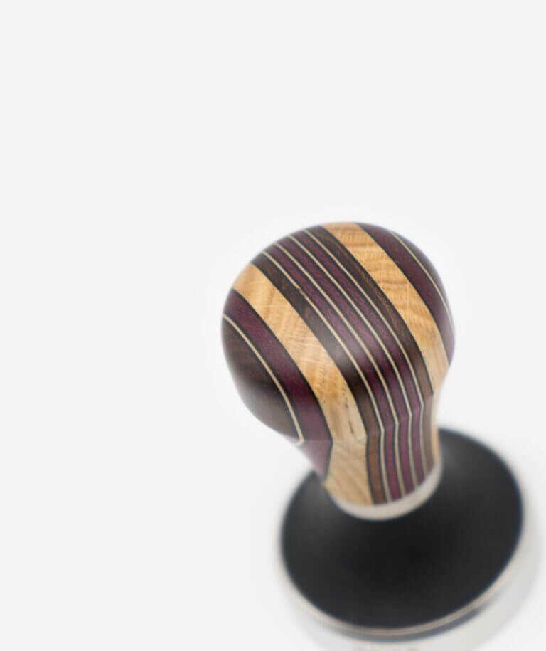 Hauck Tamper Barista Line Vega puzzle wood straight Sonderedition topside