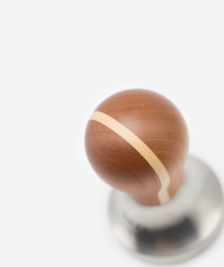 Hauck Tamper Premium Line Rune Kona cherry handle