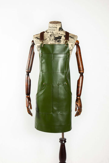 Hauck Kaktus Leder Schürze Organic Green