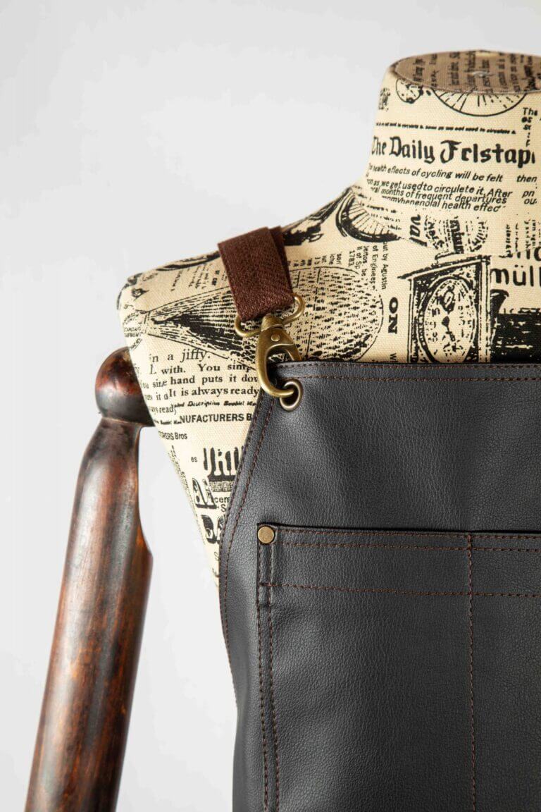 Hauck Kaktus Leder Schürze Organic deep Brown 