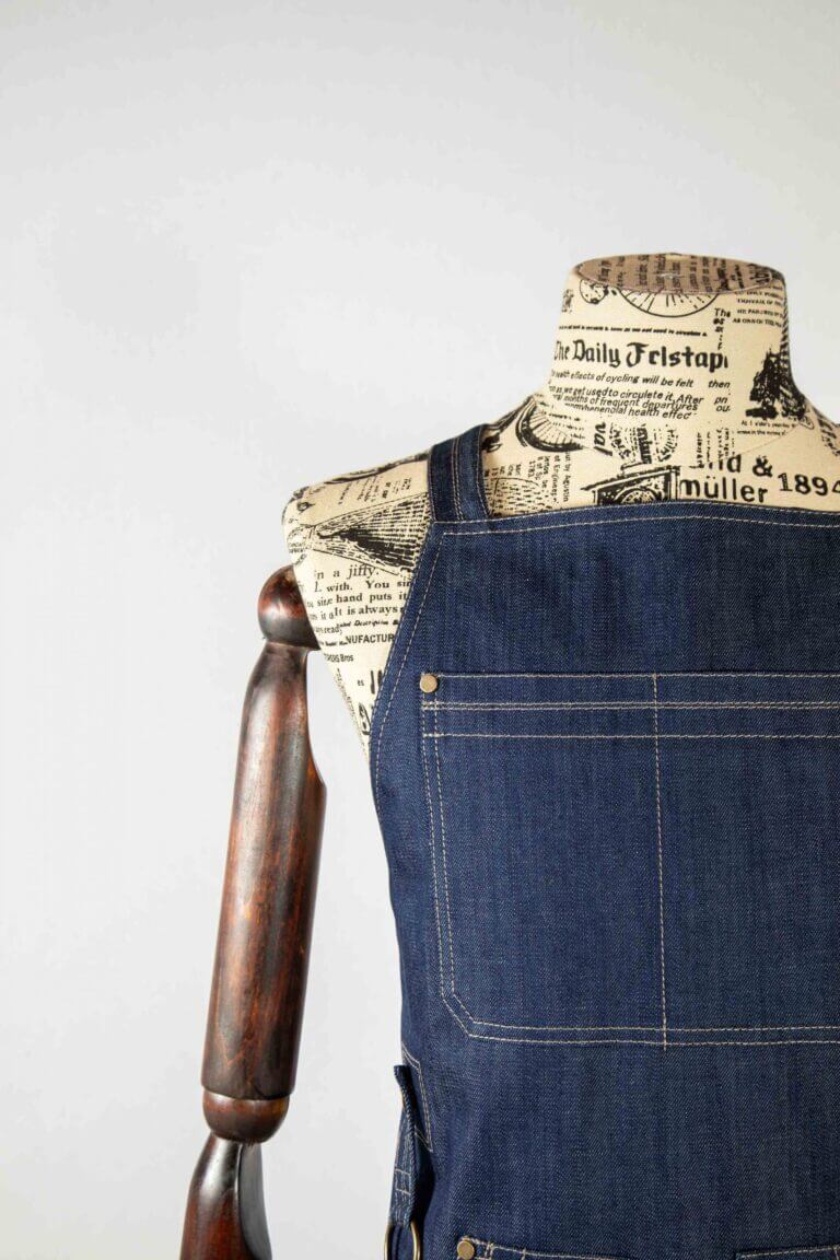 Hauck Denim Schürze Organic Blue