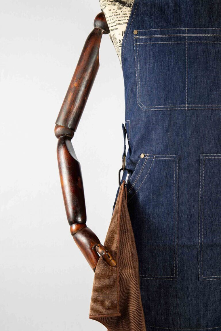 Hauck Denim Schürze Organic Blue