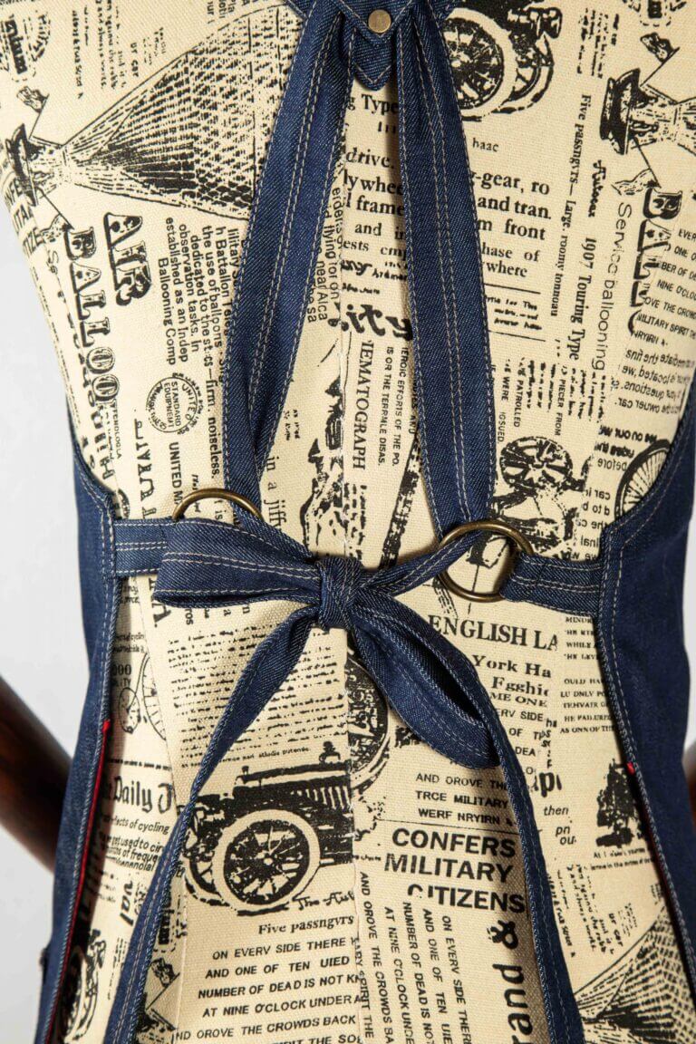 Hauck Denim Schürze Organic Blue