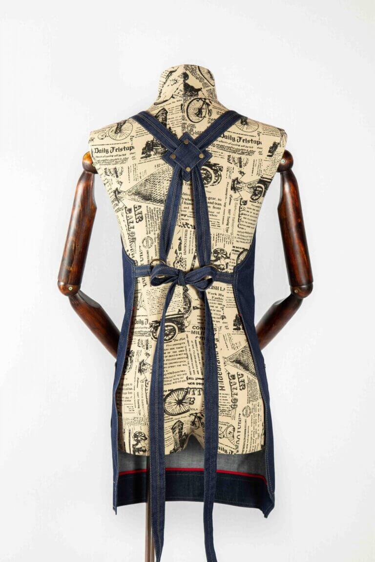 Hauck Denim Schürze Organic Blue