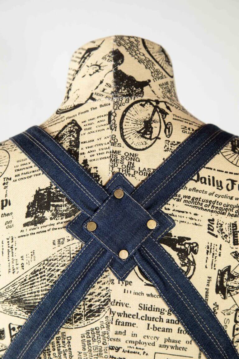 Hauck Denim Schürze Organic Blue