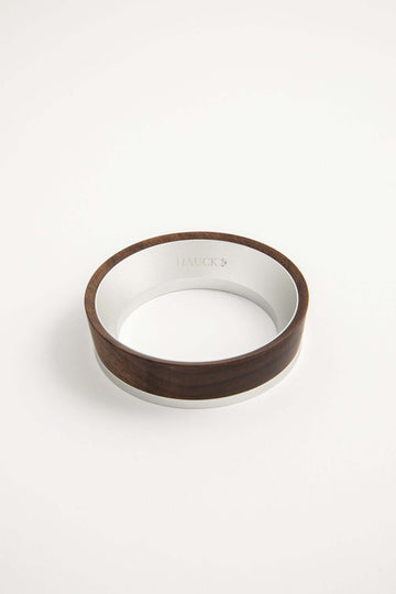 Hauck Coffeenizer Espresso magnetic Dosing Funnel Nußholz