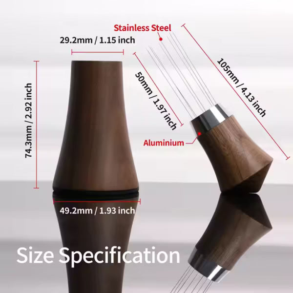 Hauck Coffeenizer Stirring Stick WDT Tool NT, dimensions
