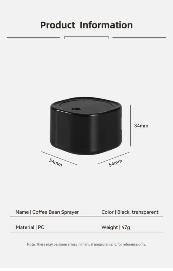 Hauck Atomizer - Electric Anti-Static Bean Sprayer Maße