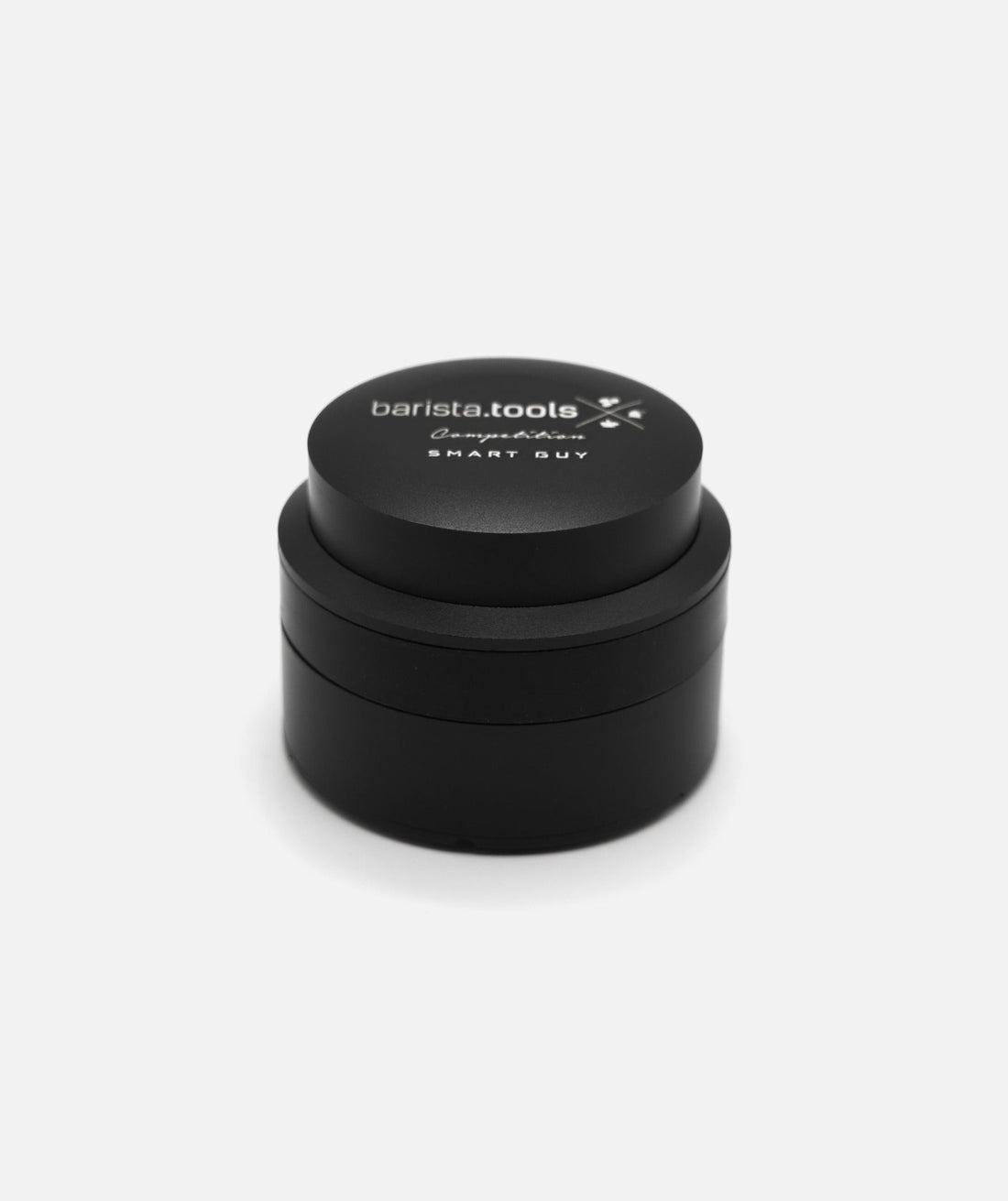 Smart guy – The real push Tamper von barista.tools – Frontansicht