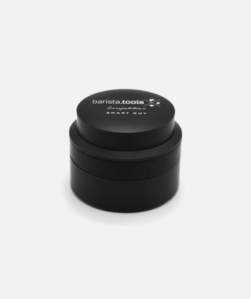 Smart guy – The real push Tamper von barista.tools – Frontansicht